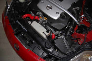 Picture of Mishimoto 07-09 Nissan 350Z Black Silicone Hose Kit