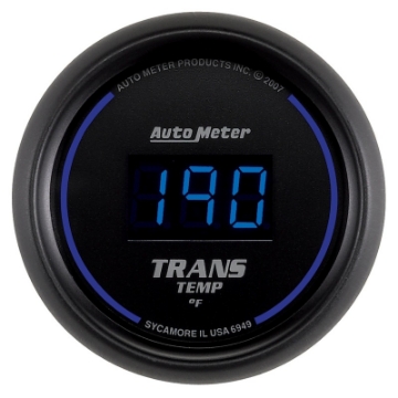 Picture of Autometer 52-4mm Black Digital Trans Temperature Gauge