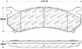 Picture of StopTech Street Rear Brake Pads 99-13 Chevrolet Silverado 2500