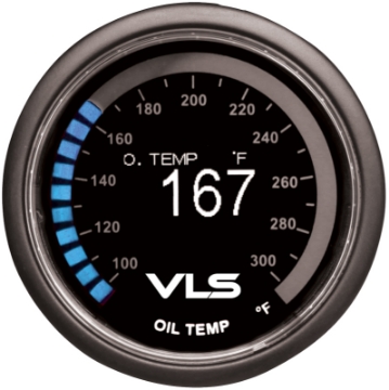 Picture of Revel VLS 52mm 100-300 Deg F Digital OLED Oil Temperature Gauge