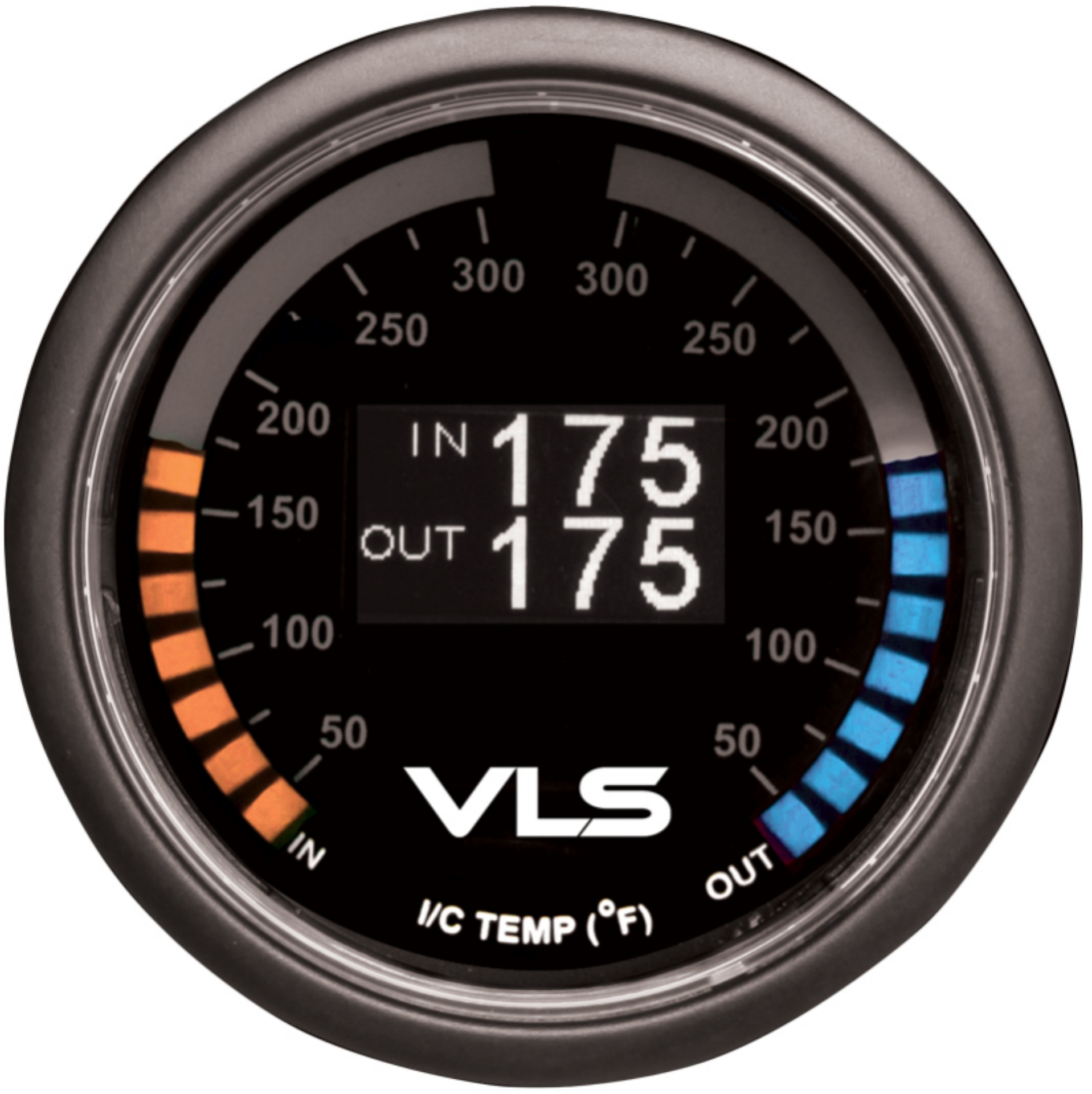 Picture of Revel VLS 52mm 50-300 Deg F Dual Intercooler Temperature Gauge