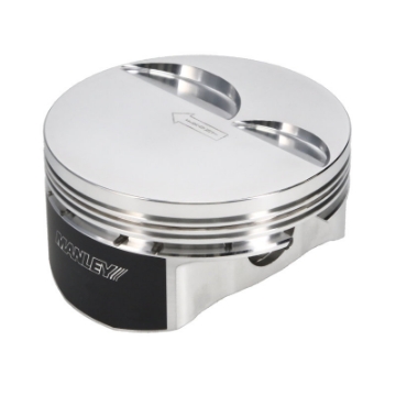 Picture of Manley Small Block Chevrolet LS Series 4-005in Bore 4in Stroke 4cc Flat Top Piston Set