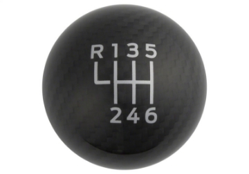 Picture of Ford Racing 15-25 Mustang Ford Racing Carbon Fiber Shift Knob 6 Speed