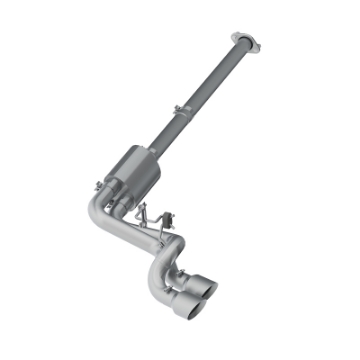 Picture of MBRP 09-14 Ford F150 Pre-Axle 4-5in OD Tips Dual Outlet T409 3in Cat Back Exhaust
