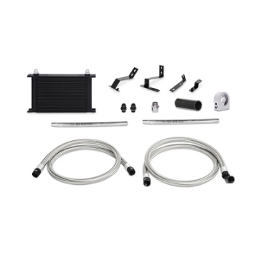 Picture of Mishimoto 16+ Chevrolet Camaro LT 2-0 Oil Cooler Kit - Black