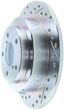 Picture of StopTech Select Sport 98-08 Subaru Forester Slotted and Drilled Right Rear Rotor