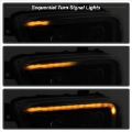 Picture of xTune Toyota Tacoma 16-18 DRL Light Bar Projector Headlights - Black PRO-JH-TTA16-LBDRL-BK