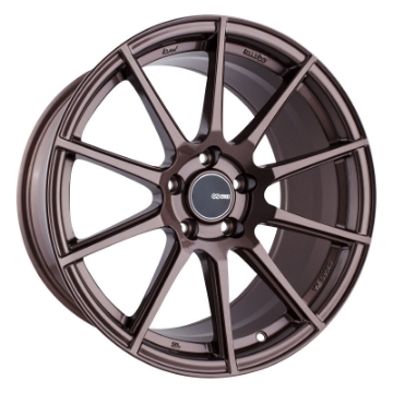Picture of Enkei TS10 18x9-5 35mm Offset 5x114-3 Bolt Pattern 72-6mm Bore Dia Copper Wheel