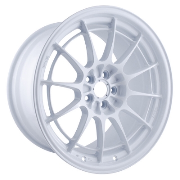 Picture of Enkei NT03+M 18x9-5 5x114-3 40mm Offset 72-6mm Bore Vanquish White Wheel MOQ of 40
