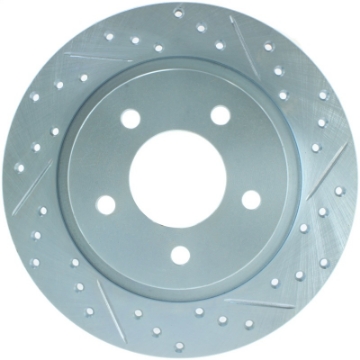 Picture of StopTech Select Sport 09-13 Mazda 3 Slotted & Drilled Left Rear Brake Rotor