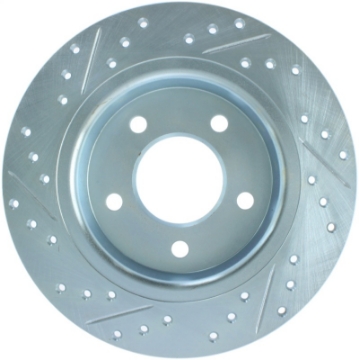 Picture of StopTech Select Sport 09-13 Mazda 3 Slotted & Drilled Left Rear Brake Rotor