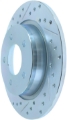 Picture of StopTech Select Sport 09-13 Mazda 3 Slotted & Drilled Right Rear Brake Rotor