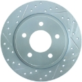 Picture of StopTech Select Sport 09-13 Mazda 3 Slotted & Drilled Right Rear Brake Rotor