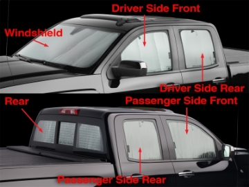 Picture of WeatherTech 2014 Chevrolet Silverado 1500 Extended Cab TechShade
