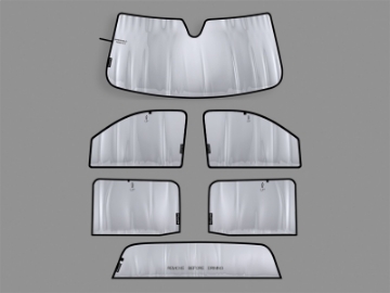 Picture of WeatherTech 2014+ Chevrolet Silverado 1500 Crew Cab TechShade Full Vehicle Kit