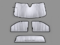 Picture of WeatherTech 2014+ Chevrolet Silverado 1500 Regular Cab TechShade Full Vehicle Kit