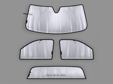 Picture of WeatherTech 2014+ Chevrolet Silverado 1500 Regular Cab TechShade Full Vehicle Kit
