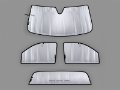 Picture of WeatherTech 2014+ Chevrolet Silverado 1500 Regular Cab TechShade Full Vehicle Kit