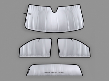 Picture of WeatherTech 2014+ Chevrolet Silverado 1500 Regular Cab TechShade Full Vehicle Kit