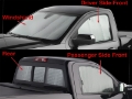 Picture of WeatherTech 2014+ Chevrolet Silverado 1500 Regular Cab TechShade Full Vehicle Kit