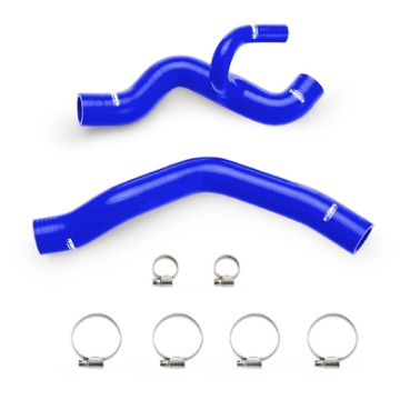Picture of Mishimoto 2016+ Chevrolet Camaro V6 Silicone Radiator Hose Kit w-o HD Cooling Package - Blue
