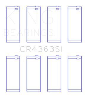 Picture of King Engine Bearings GM 134 DOHC Ecotec 2-2L Connecting Rod Bearings - Set of 4
