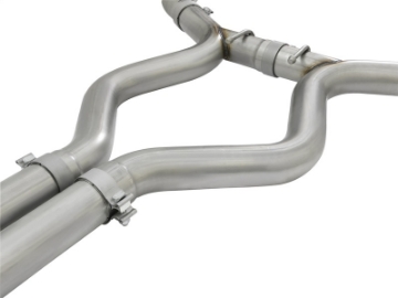 Picture of aFe MACHForce XP 3in 304 SS Cat-Back Exhausts w- Black Tips 15-17 Ford Mustang GT V8-5-0L-V6-3-7L