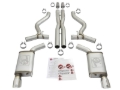 Picture of aFe MACHForce XP 3in 304 SS Cat-Back Exhausts w- Polished Tips 15-17 Ford Mustang GT V8-5-0L-V6-3-7L