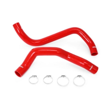 Picture of Mishimoto 2001-2004 Ford Mustang 3-8L V6 Red Silicone Hose Kit