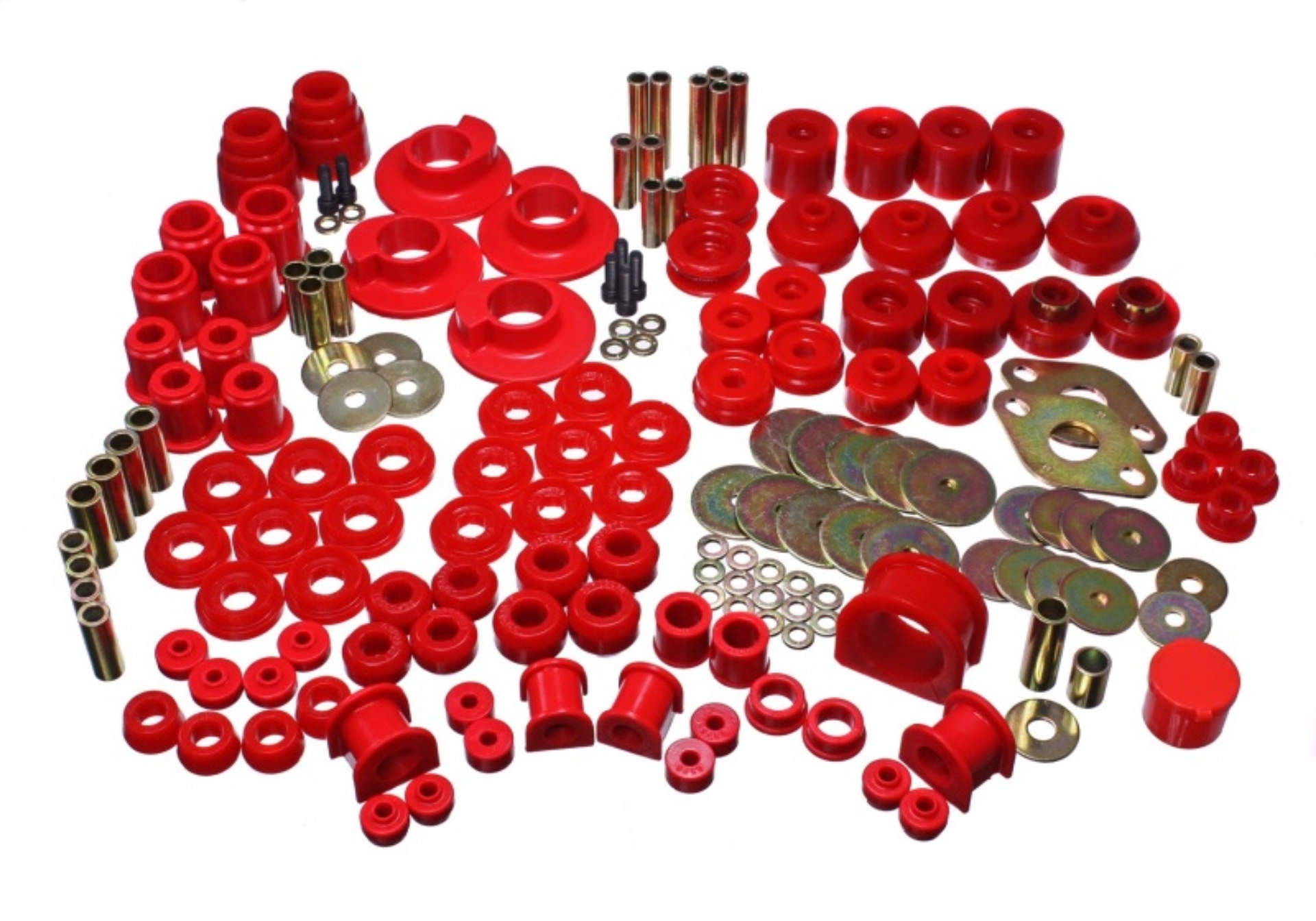 Picture of Energy Suspension 98-99 Toyota 4Runner 4WD Red Hyper-flex Master Bushing Set