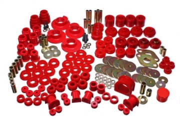 Picture of Energy Suspension 98-99 Toyota 4Runner 4WD Red Hyper-flex Master Bushing Set