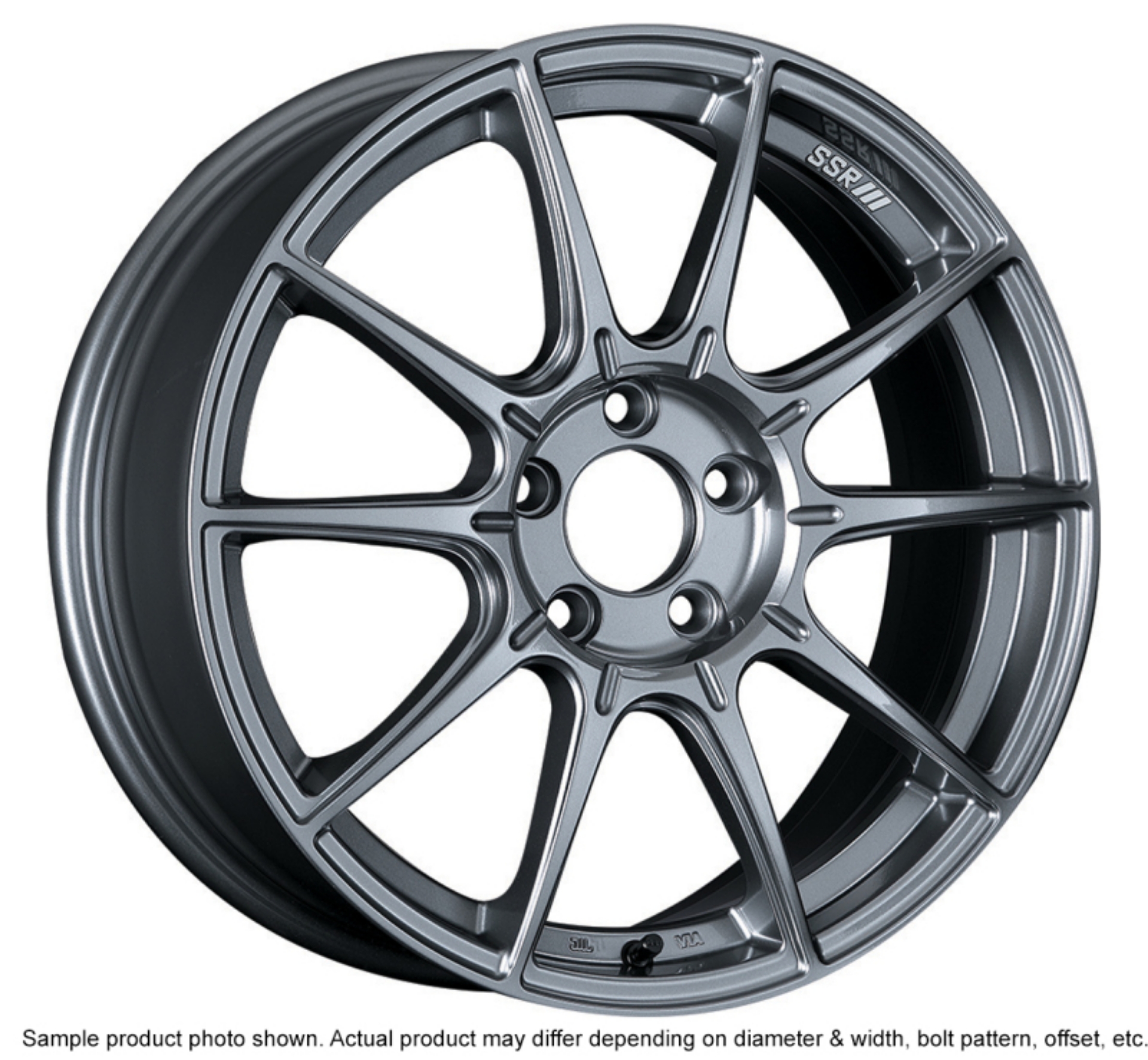 Picture of SSR GTX01 19x8-5 5x120 38mm Offset Dark Silver Wheel S-O, No Cancellations