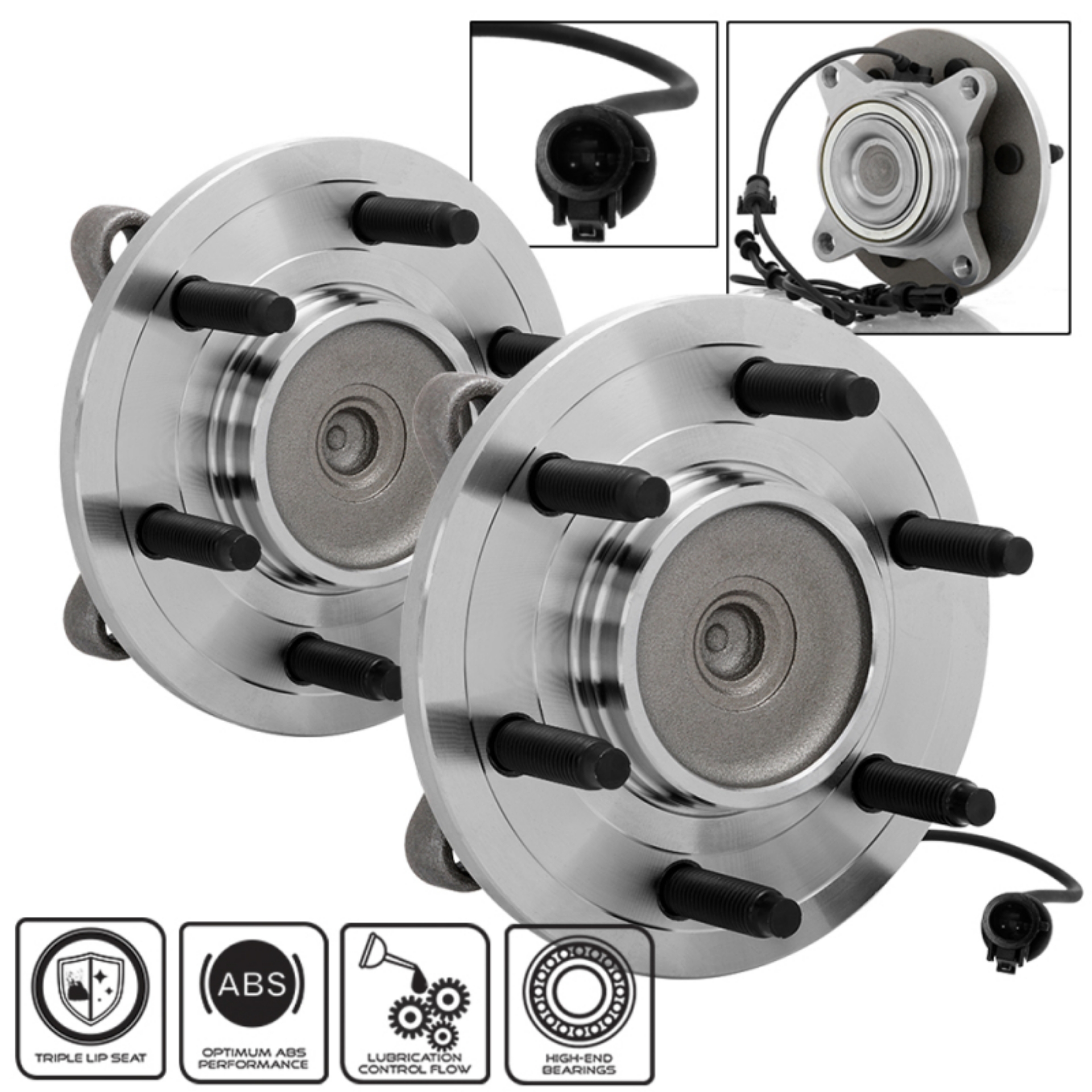 Picture of xTune Wheel Bearing and Hub ABS Ford Expedition 03-06 - Front Left and Right BH-515042-42