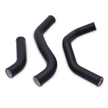 Picture of Mishimoto 11-14 Ford F-150 3-5L Ecoboost Intercooler Kit w- Pipes Wrinkle Black