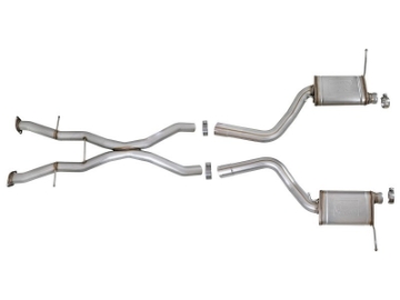Picture of aFe MACHForce XP 12-17 Jeep Grand Cherokee WK2 SRT8 V8-6-4L 304SS Cat-Back Exhaust w-o Resonator