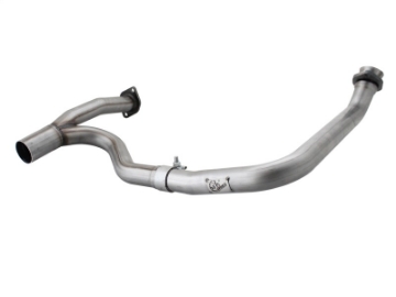 Picture of aFe Twisted Steel Y Pipe 2-2-5in SS Exhaust 12-17 Jeep Wrangler Unlimited V6-3-6L4 Dr-Manual Trans