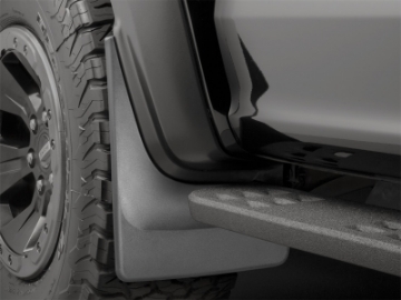 Picture of WeatherTech 17+ Ford F-150 Raptor No Drill Mudflaps - Black