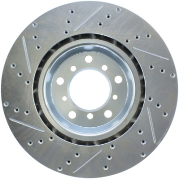 Picture of StopTech Select Sport 01-06 BMW M3 Slotted & Drilled Front Left Rotor