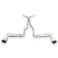 Picture of Stainless Works 10-15 Camaro 6-2L 3in Dual Chambered Catback System X-Pipe Factory Connect