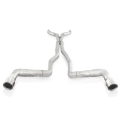 Picture of Stainless Works 10-15 Camaro 6-2L 3in Dual Chambered Catback System X-Pipe Factory Connect
