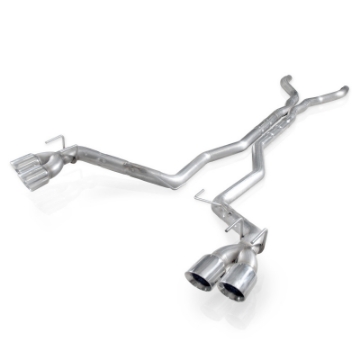 Picture of Stainless Works 2012-15 Camaro ZL1 6-2L 3in Catback Dual Chambered Exhaust X-Pipe Quad Tips