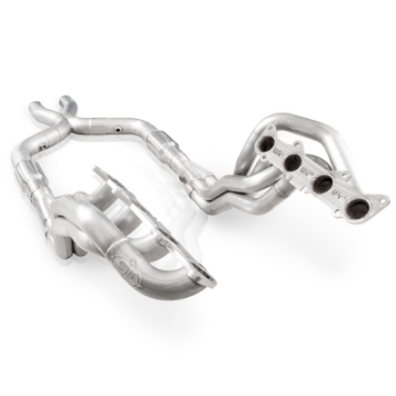 Picture of Stainless Works 2011-14 Mustang GT Headers 1-7-8in Primaries 3in X-Pipe High-Flow Cats