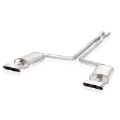 Picture of Stainless Works 1992-96 LT1-LT4 Corvette 2-1-2in Exhaust System X-Pipe Turbo S-Tube Mufflers Tips