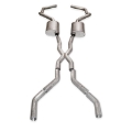 Picture of Stainless Works Chevy Camaro 1967-69 Exhaust 2-5in Stainless with X-Pipe