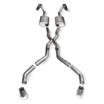 Picture of Stainless Works Chevy Camaro 1967-69 Exhaust 2-5in X-Pipe