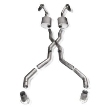 Picture of Stainless Works Chevy Camaro 1967-69 Exhaust 2-5in X-Pipe