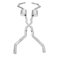 Picture of Stainless Works Chevy Camaro 1967-69 Exhaust 3in Stainless with X-Pipe