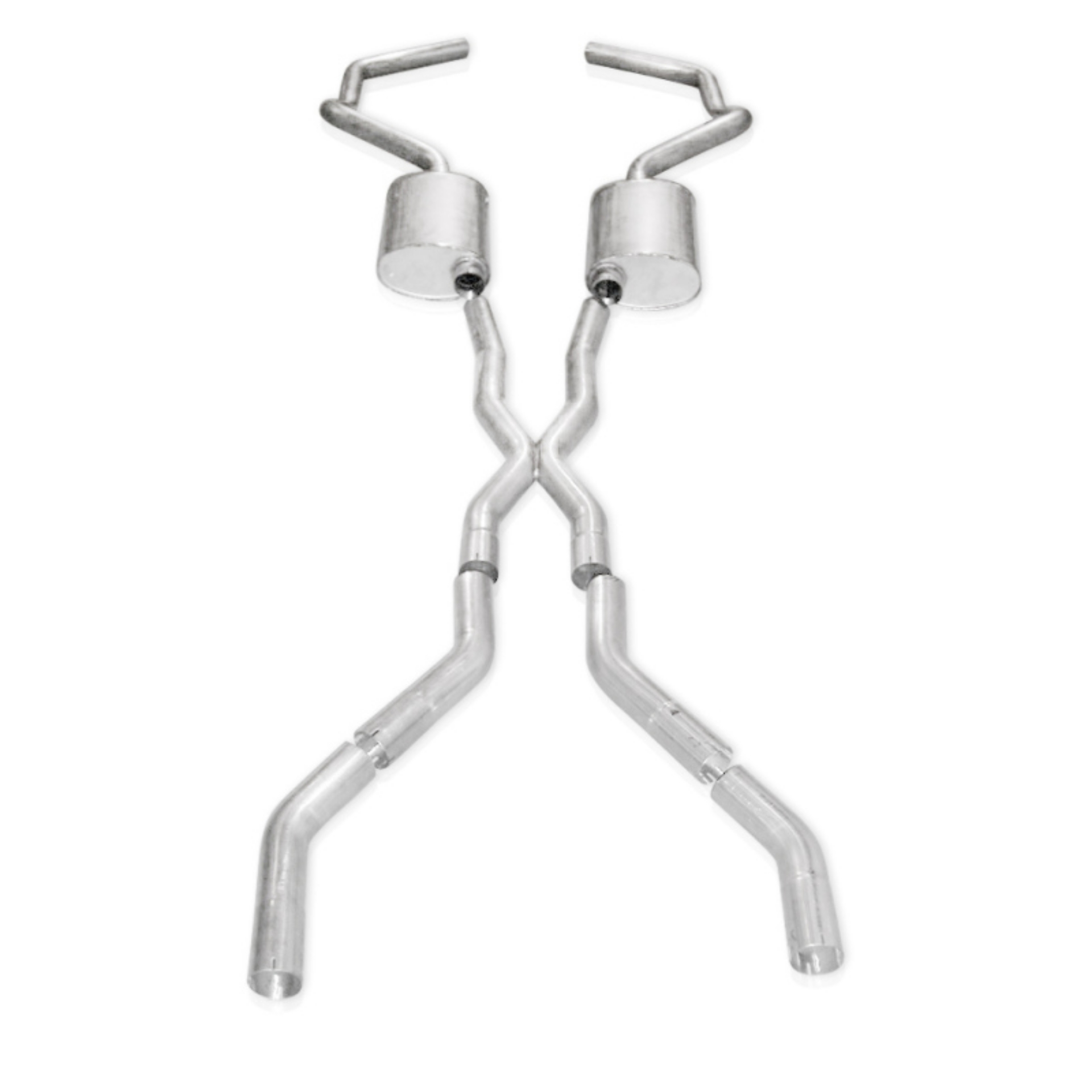 Picture of Stainless Works Chevy Camaro 1967-69 Exhaust 3in Stainless with X-Pipe