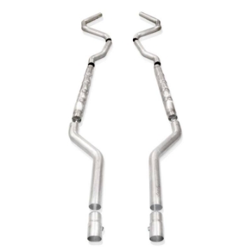 Picture of Stainless Works Chevy Camaro 1967-69 Exhaust 3in Stainless Chambered No X-Pipe