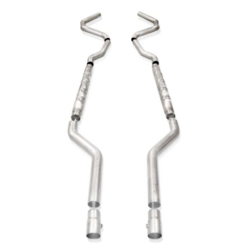 Picture of Stainless Works Chevy Camaro 1967-69 Exhaust 3in Stainless Chambered No X-Pipe